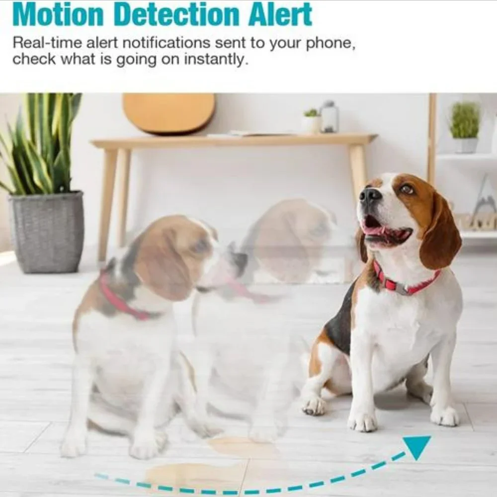 🐶Pet Camera1080P Pet Cam,360° Two Way Audio Camera Bundle With the Alexa Smart